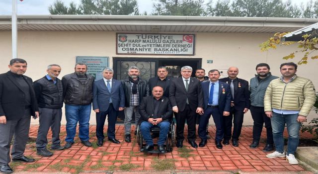 AK Parti İl Başkanı Gülsoy'dan Şehit Aileleri Derneğine ziyaret