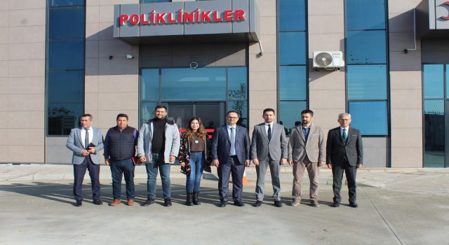 Osmaniye İl Sağlık Müdürü Ahmet Kara, Toprakkale Devlet Hastanesini ziyaret etti