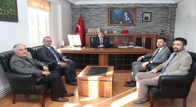 Osmaniye İl Sağlık Müdürü Ahmet Kara, Toprakkale Kaymakamı Selimoğlu'nu ziyaret etti