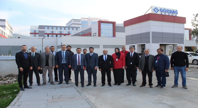 İl Sağlık Müdürü Ahmet Kara, yeni Hastane binasında incelemelerde bulundu