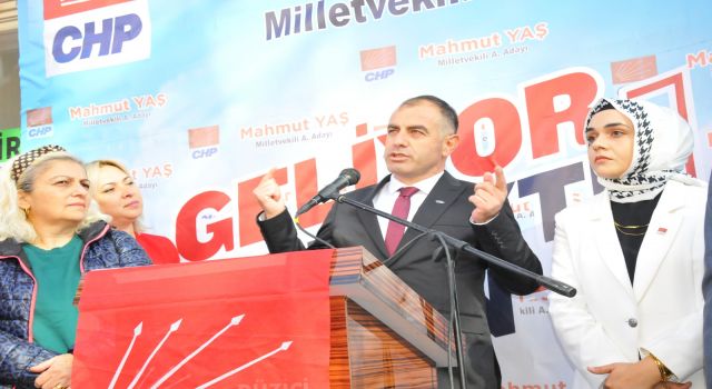 Mahmut Yaş, Milletvekili Aday Adaylığını açıkladı