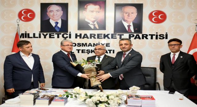 MHP Merkez İlçede Başkan Bilal Çenet oldu