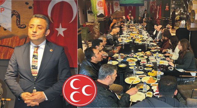 MHP Milletvekili A. Adayı Özdokur, Osmaniye basını ile bir araya geldi