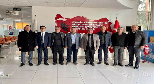 Mücahit Çelik, Mehmet Gürbüz ve Ahmet Yılmaz'dan OTSO'ya “Hayırlı olsun” ziyareti