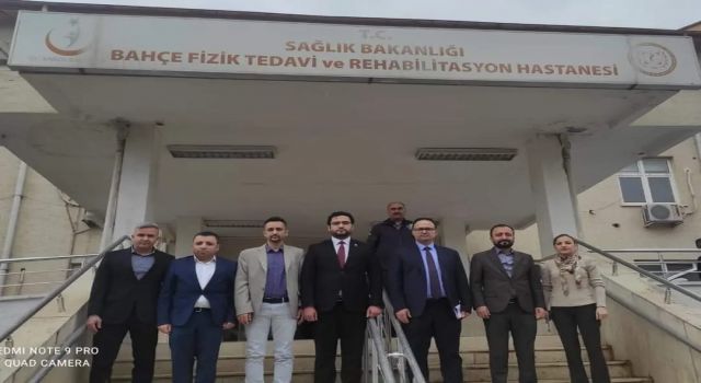 Dr. Kara, Bahçe Fizik Tedavi ve Rehabilitasyon Hastanesini ziyaret etti