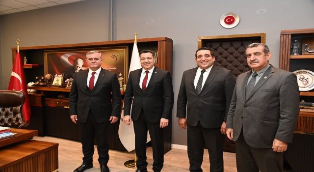 Düziçi Belediye Başkanı Alper Öner'den OKÜ Rektörü Uzun'a ziyaret