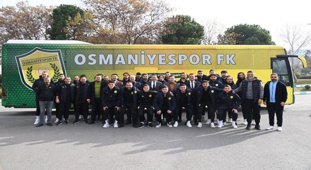 OKÜ Rektörü Uzun, Osmaniyespor FK’yla kahvaltıda buluştu