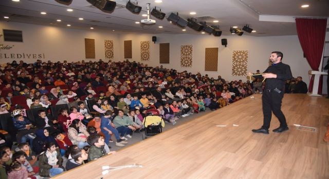 Osmaniye'de çocuklar doyasıya eğlendiler