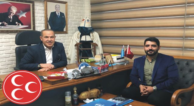Osmaniyeli gazeteci Canbolat'tan Başdanışman Sözlü’ye ziyaret