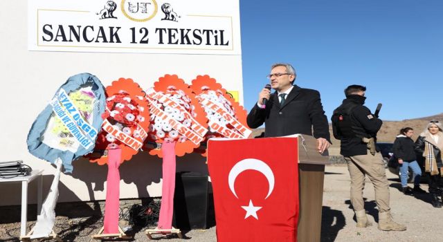 Sancak 12 Tekstil Fabrikası açıldı