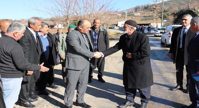 Düziçi Kaymakamı Turgay İlhan, Gökçayır Köyünü ziyaret etti