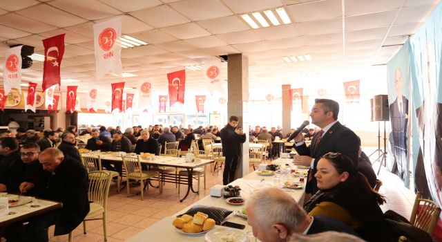 MHP'li Özdokur, sanayi esnafı ile buluştu