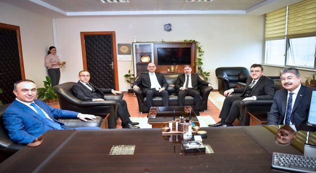 Vali Yılmaz'dan Kilis Adalet Komisyonu Başkanı Murat Serdar Çakıroğlu'na ziyaret