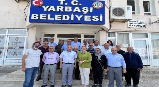 Asu Kaya Gedik, Yarbaşı Belediyesini ziyaret etti