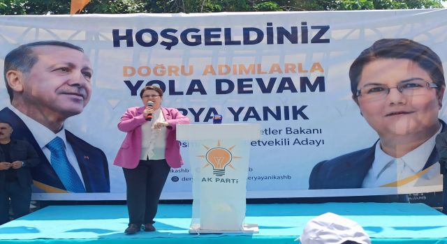 Bakan Derya Yanık, Cevdetiye halkıyla buluştu