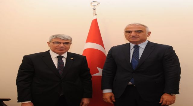 Milletvekili Gülsoy, Kültür ve Turizm Bakanı Ersoy'la görüştü