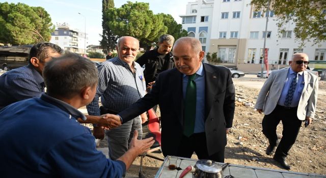 İş adamı Kadir Kara, esnaf ziyaretinde bulundu