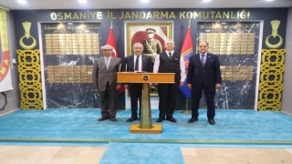 CHP heyetinden Osmaniye İl Jandarma Komutanına ziyaret
