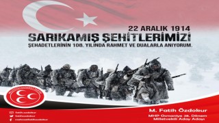 Fatih Özdokur, Sarıkamış şehitlerini andı