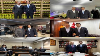 İsmail Kaya, Başkanları ziyaret etti