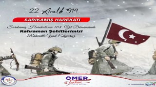 Ömer Tarhan, Sarıkamış şehitlerini andı