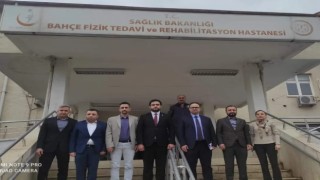 Dr. Kara, Bahçe Fizik Tedavi ve Rehabilitasyon Hastanesini ziyaret etti