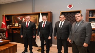 Düziçi Belediye Başkanı Alper Öner'den OKÜ Rektörü Uzun'a ziyaret