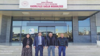 İl Sağlık Müdürü Ahmet Kara, Kadirli İlçe Sağlık Müdürlüğünü ziyaret etti