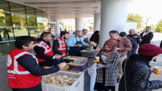 Osmaniye'de öğrencilere çorba ikramı