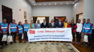 Şehitler Diyarı Osmaniye’den Şühedaya Saygıyla